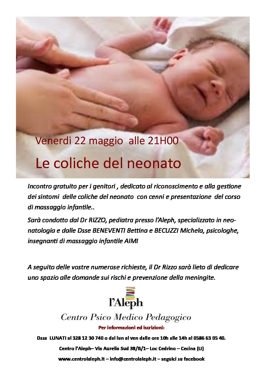 LE COLICHE DEL NEONATO